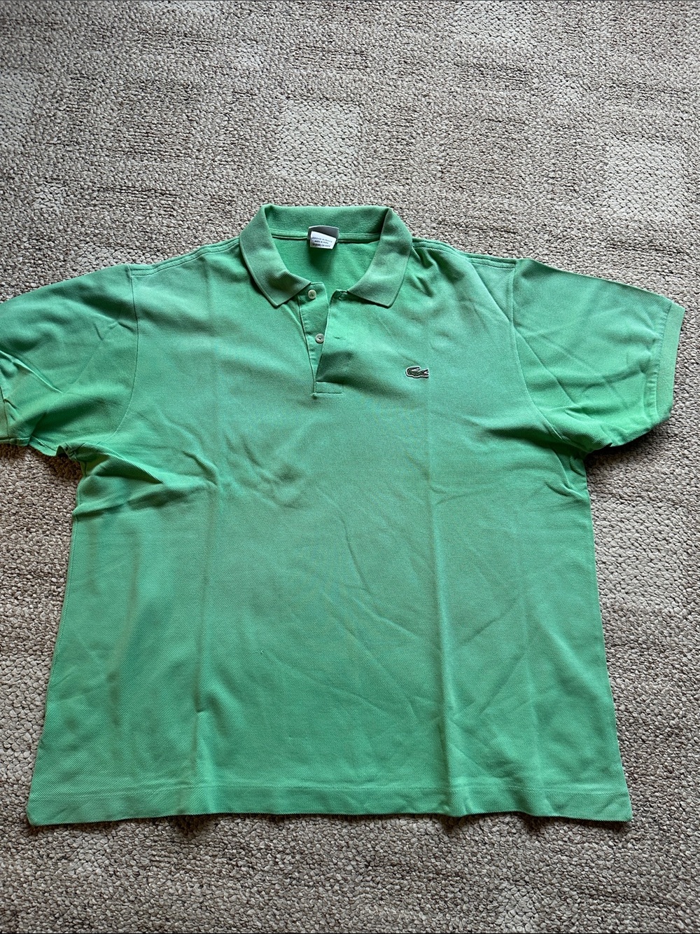 Lacoste Light Green Short-Sleeve Polo